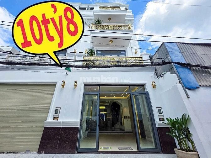 Bán nhà 4 tầng thang máy mặt tiền Huỳnh Tấn Phát Nhà Bè – gần Phú Mỹ