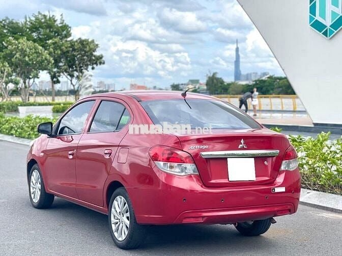 Mitsubishi Attrage 2019 1.2 MT đỏ đẹp, 199tr