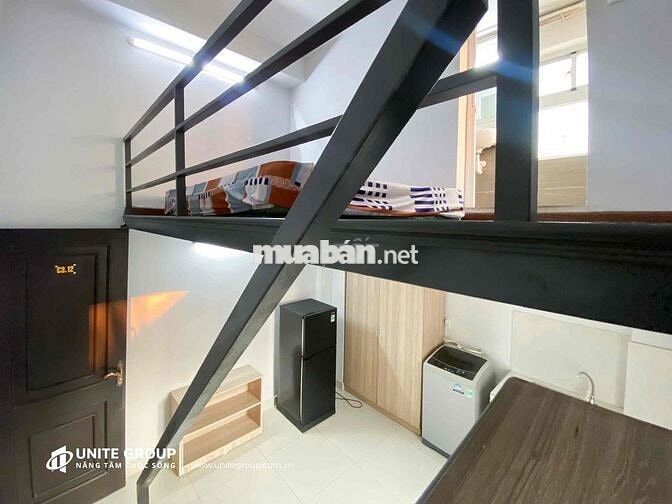 Căn hộ duplex gác cao 30m2 giá chỉ 5,3triệu gần ĐH TÀI CHÍNH MARKETING