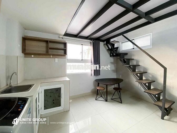 Căn hộ duplex gác cao 30m2 giá chỉ 5,3triệu gần ĐH TÀI CHÍNH MARKETING