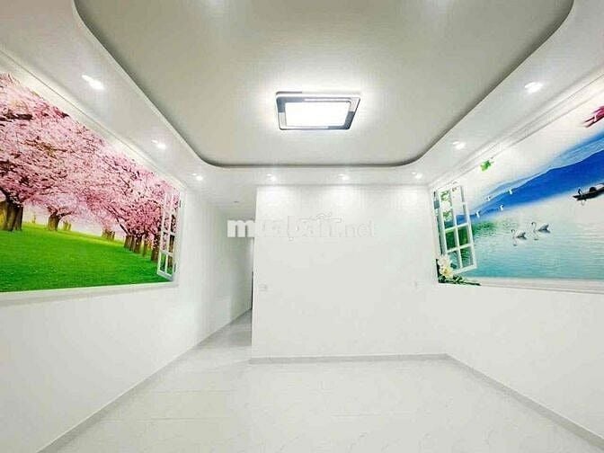 cho thuê nhà nguyên căn dt 100m2 2 p ngủ d xe hơi nhà mới y hình