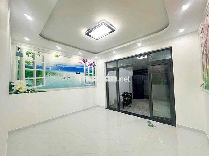cho thuê nhà nguyên căn dt 100m2 2 p ngủ d xe hơi nhà mới y hình