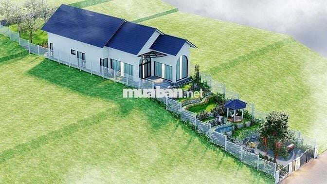 Nhà vườn nghỉ dưỡng ven Đà Lạt, hạ tầng cảnh quan dần hoàn thiện