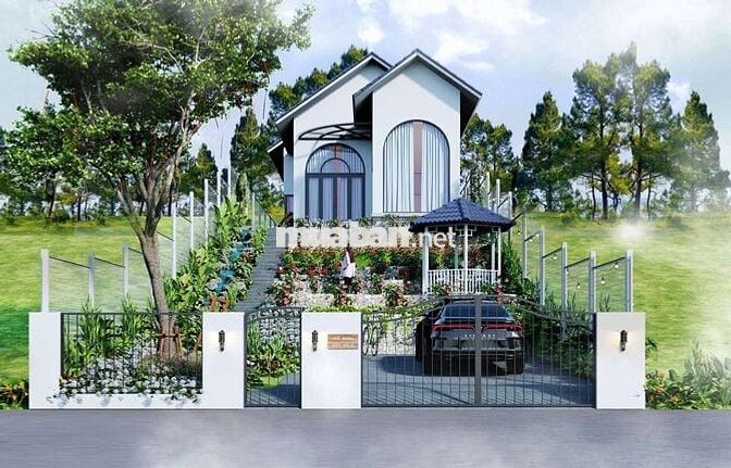 Nhà vườn nghỉ dưỡng ven Đà Lạt, hạ tầng cảnh quan dần hoàn thiện