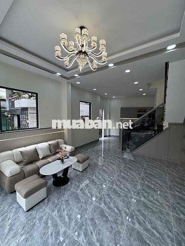 Nhà Mới Tinh - Quận 6 - Hồng Bàng - 3 tầng - Hiện Hữu - hơn 5ty