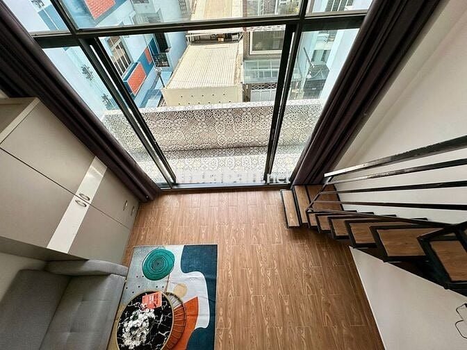 Cho thuê căn hộ duplex ban công lớn ở Huỳnh Văn Bánh, P.13, Phú Nhuận