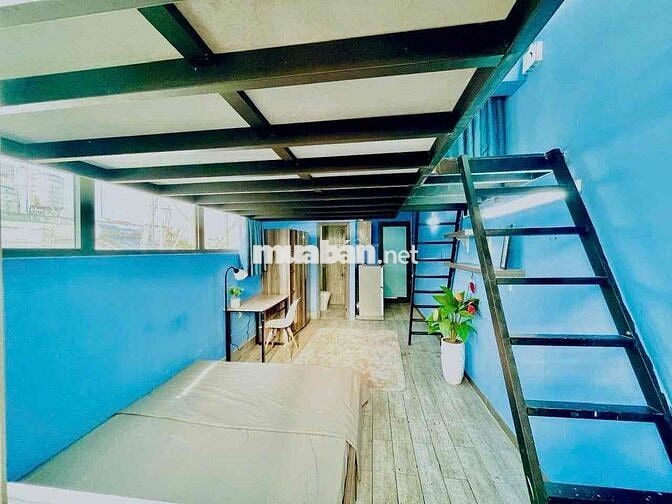 Căn Hộ Duplex, có ban công, full nội thất, gần các trường UFM, TDTU