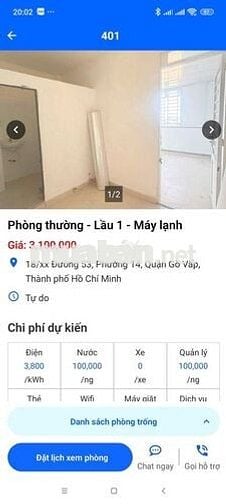 Trọ Cửa sổ trời- Thoáng- Rộng- Tách bếp- Máy lạnh