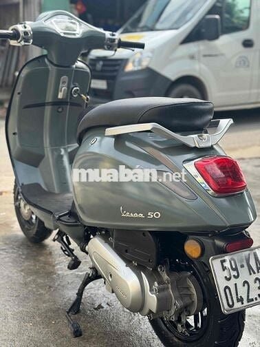 Vespa 50cc Halim đk 2024 bs hcm giấy tờ đầy đủ