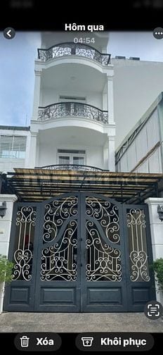 BÁN NHÀ ,hẻm 8m2, đường gò ô môi ,Q7 –dt- 4x20  Đúc trệt 2 lầu + st