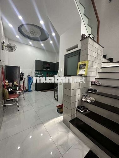 bán nhà hương lộ 2, 45m2, 3 tầng, hẻm xe hơi, SHR, giá 5 tỷ 1 TL
