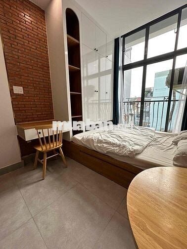 Căn Hộ Studio Ban Công, Máy Giặt Riêng Full NT Gần Bùi Viện - Quận 1