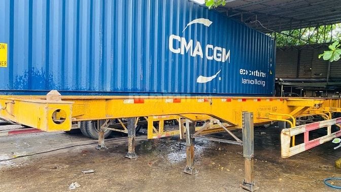Công ty cần thanh lý nhanh lô mooc 40 feet, 3 trục, sản xuất 2016
