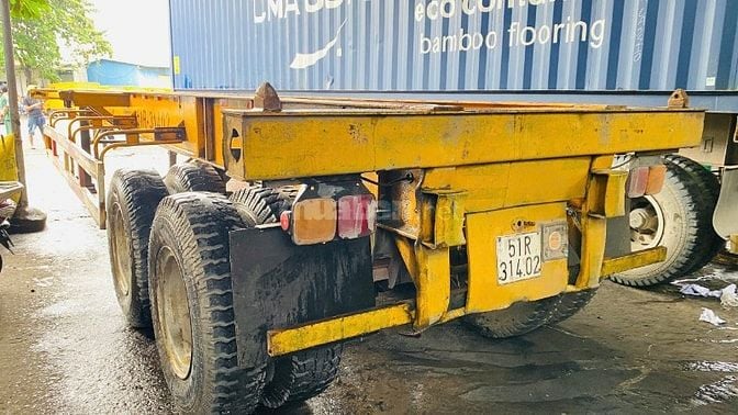 Công ty cần thanh lý nhanh lô mooc 40 feet, 3 trục, sản xuất 2016