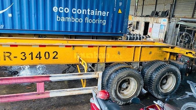 Công ty cần thanh lý nhanh lô mooc 40 feet, 3 trục, sản xuất 2016