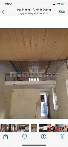 Cho thưe nhà mặt đường Thiên Lôi  giá 4 triệu/ thàng