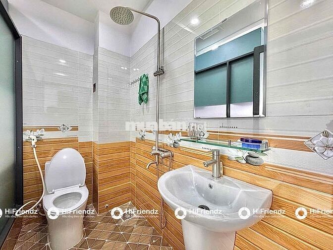 Studio cửa thoáng sổ sát bên Huflit Ba Gia