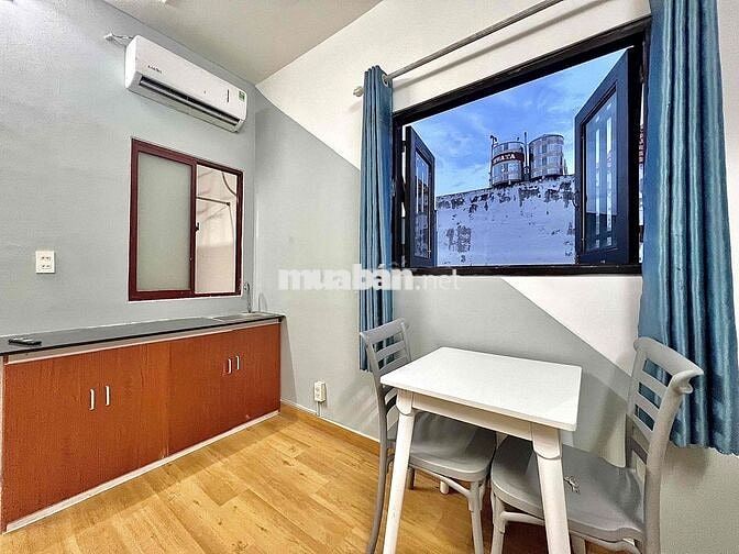 ⚜️Studio Cửa Sổ Trời Full Nội Thất Tặng Bếp Từ Gần Ngã Tư Phú Nhuận