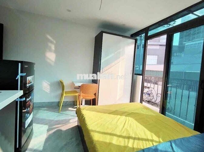 CHO THUÊ STUDIO BAN CÔNG FULL NỘI THẤT NGAY QUAN HOA - CẦU GIẤY