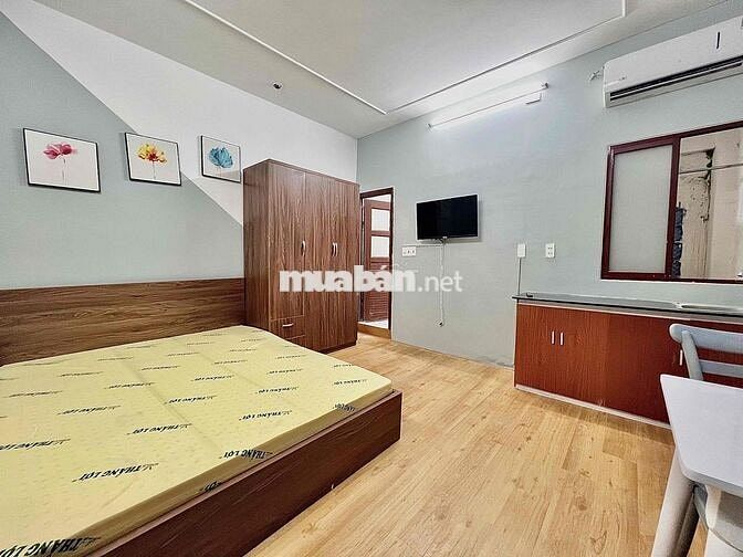 ⚜️Studio Cửa Sổ Trời Full Nội Thất Tặng Bếp Từ Gần Ngã Tư Phú Nhuận