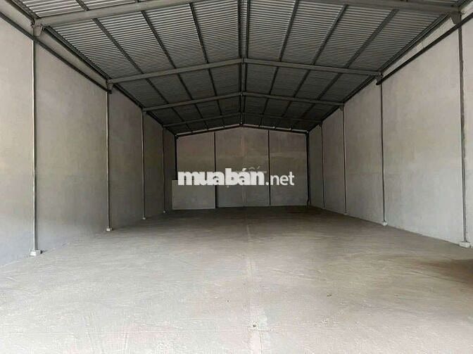 Cho thuê kho mới 100% phú Tân 300m2 đường container 18tr