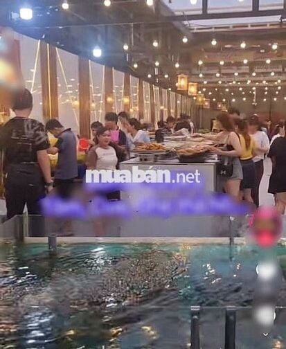 SANG QUÁN BUFFET HẢI SẢN QUẬN BÌNH TÂN GIÁP TÂN PHÚ 900m2