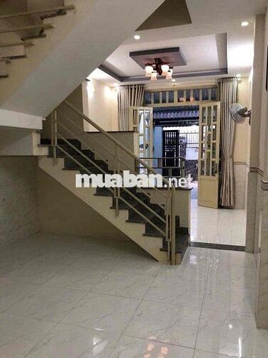 Trệt lầu 4*15; 2pn hẻm xe hơi đi Gò vấp gần có 1 máy lạnh