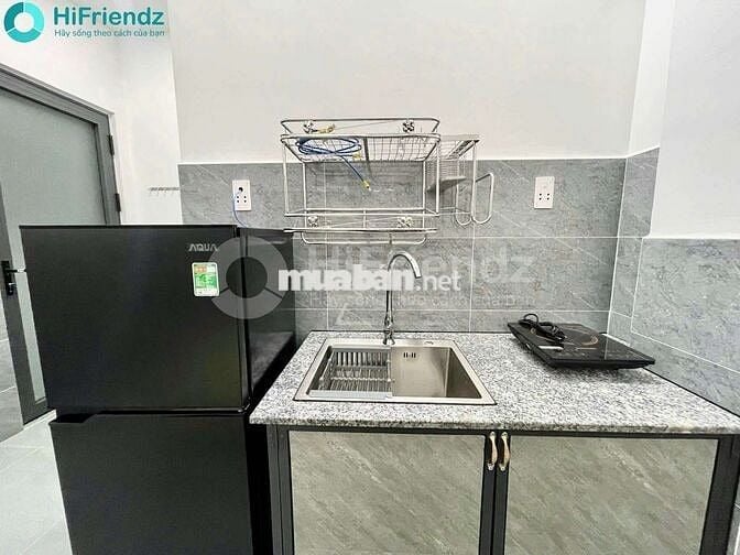 Cho thuê chdv full nội thất máy giặt riêng gần DH Nguyễn Tất Thành