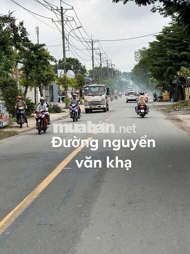 Bán đất Tặng nhà , đường nguyễn Văn khạ 5X27 Thổ cư. Xã Tân an hội