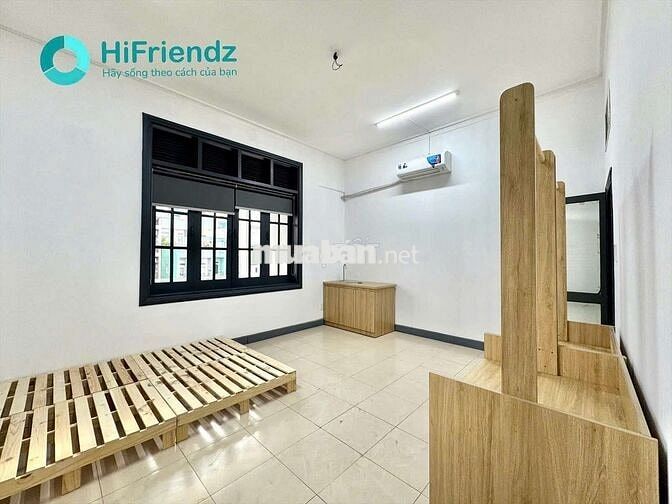 Trống phòng cửa sổ bancol 35m2 sát cầu Nguyễn Văn Cừ Q5 gần Đại Học SP