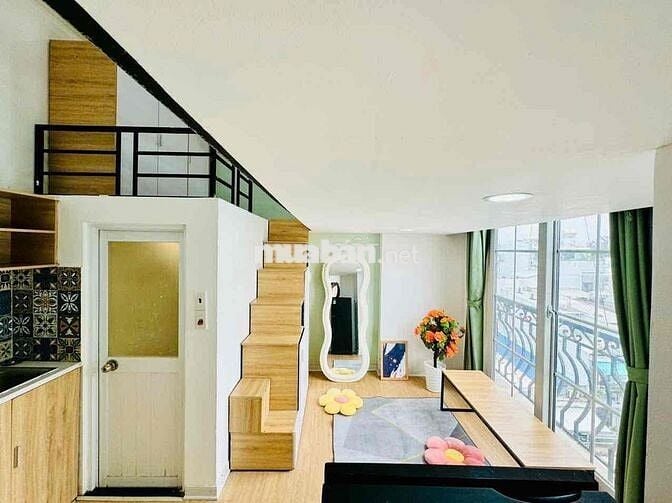 duplex sát trường đh sgu hcmue , sát cầu chữ y , siêu rộng  full nội t