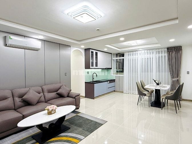 Căn góc 81m2 Hoàng Kim Thế Gia, sổ hồng sẵn, nhà mới, nội thất