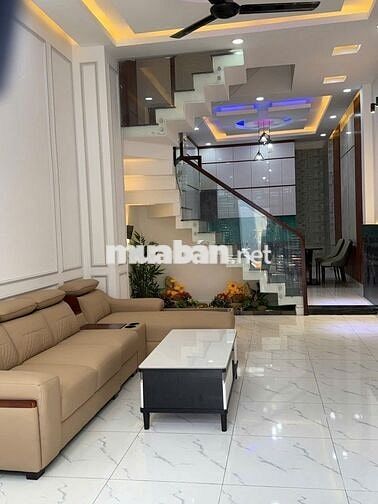 BÁN NHÀ MỚI LÊ VĂN QƯỚI, 68M2, 4 TẦNG, HXH, GIÁ CHỈ 6 TỶ 550 TL