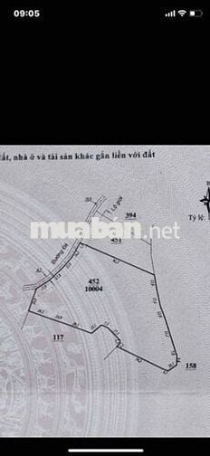 đất sổ đỏ 10000 m2 đã chuyển 2000 m2 thổ cư, thuoc khu dân cư Nam Hà