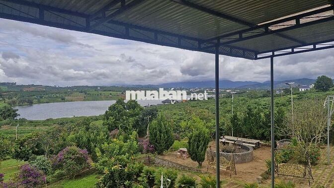 5850m2 nhà vườn nghỉ dưỡng view hồ Phúc Thọ, Lâm Hà, LĐ