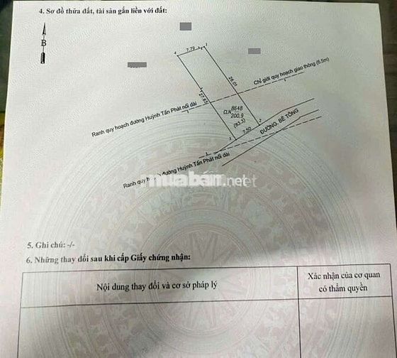 Đất đẹp 200m ngang 7,5m kdc gần BigC Go vào 700m p. Đông Hòa Dĩ An