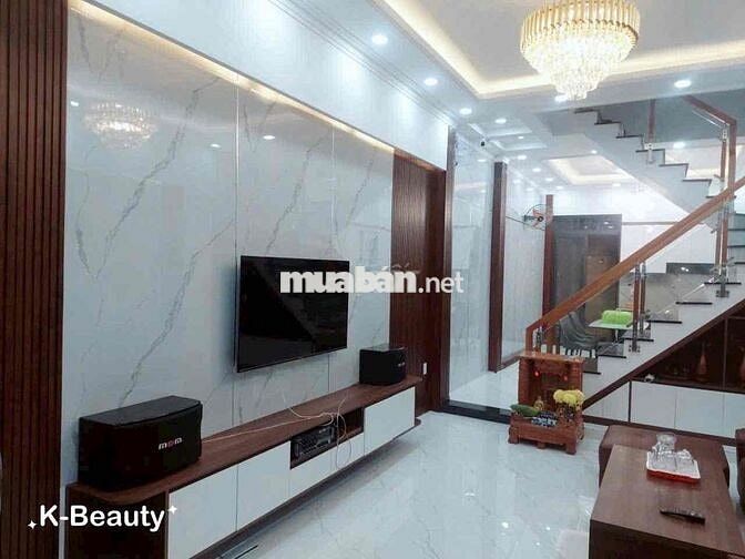 NHÀ ĐẸP HẺM Ô TÔ THÔNG, TÂN CHÁNH HIỆP 36, Q12, KHU VÍP GIAO THÔNG TL