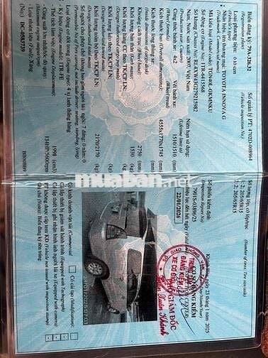 Toyota Innova 2007 G
