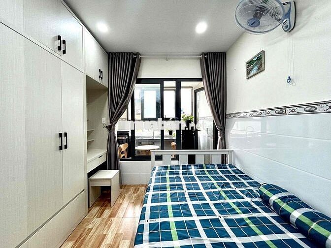 🏡 Căn Hộ Mini Full Nội Thất - Ban Công - Mới 100% - Máy Giặt Riêng ♥️