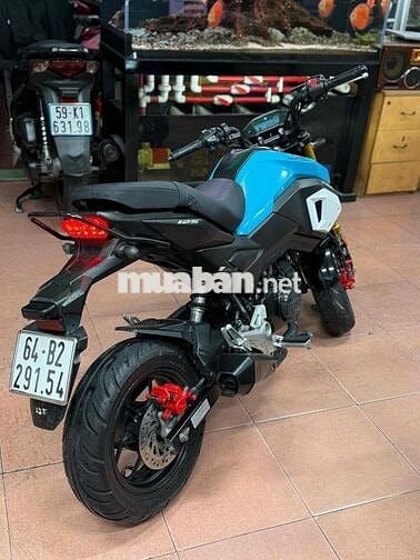 Honda MSX 125i 2019 Led 2 Tầng Xanh Đen Sporty !