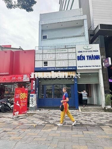 Cho thuê nhà ngay ngã tư nguyễn thị Minh khai & CMT8   4x20m 48tr