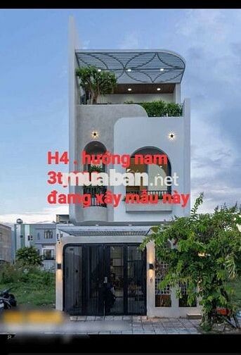 BÁN NHÀ ĐANG XÂY CÓ CĂN HOÀN THIỆN NGAY TRONG KDC LAVENDER TÂN TRIỀU