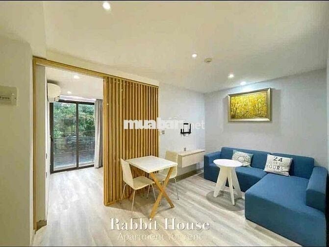 Chính chủ cho thuê 1pn Nguyễn Cửu Vân cửa sổ lớn tách bếp full nt