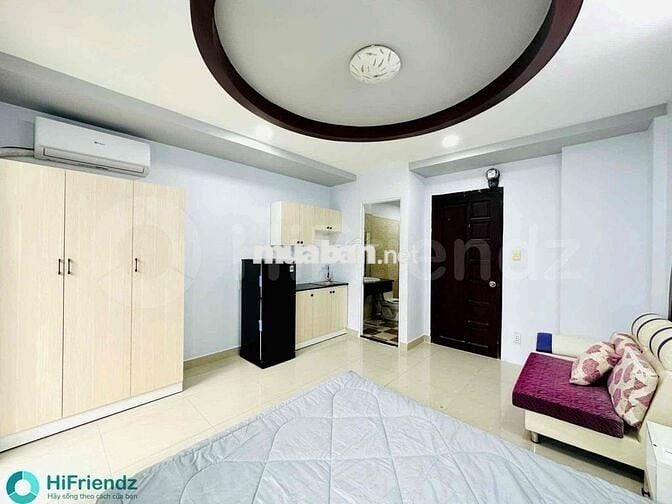 Cho Thuê Studio Balcon 30m2 Giặt Riêng 3ng2xe Ngay ĐH Bách Khoa Quận 1