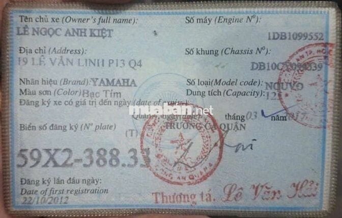 Bán Nouvo 5 Fi 2011, BSTP khá đẹp 59X2-38833