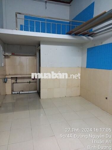 Phòng trọ 18m2 4D/4A Nguyễn Du, phường Bình Hòa, thành phố Thuận An.