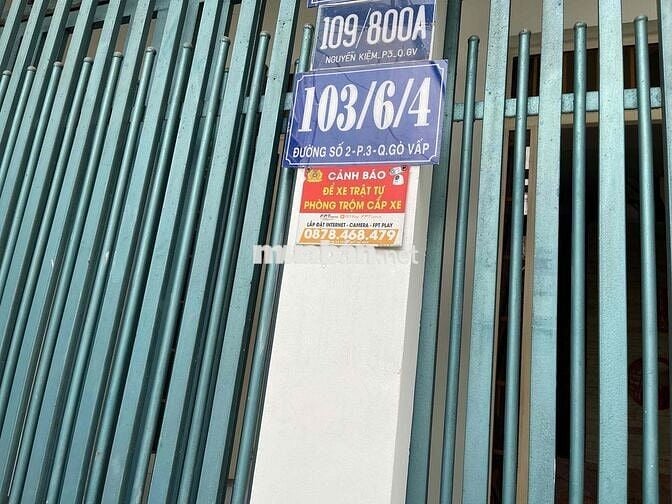 Bán nhà riêng đường Nguyễn Kiệm