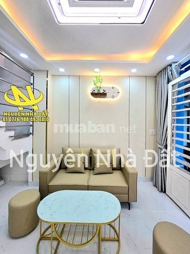 BÁN NHÀ ĐẸP 1 LẦU - HẼM THOÁNG MÁT CÁCH XE HƠI 15M 