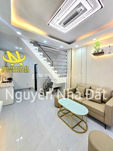 BÁN NHÀ ĐẸP 1 LẦU - HẼM THOÁNG MÁT CÁCH XE HƠI 15M 