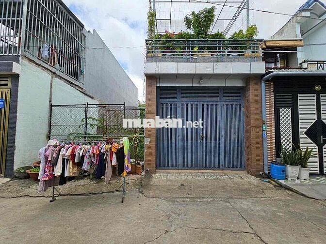 Đất 2 mặt tiền trước và sau gần chợ Tân Long, p Tân Đông Hiệp Tp Dĩ An